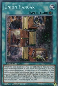 Union Hangar (Secret) [SBCB-EN077] Secret Rare | Anubis Games and Hobby