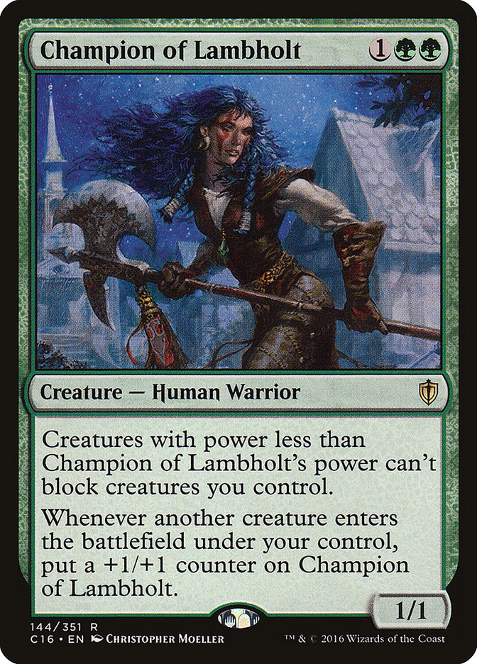 Champion of Lambholt [Commander 2016] | Anubis Games and Hobby