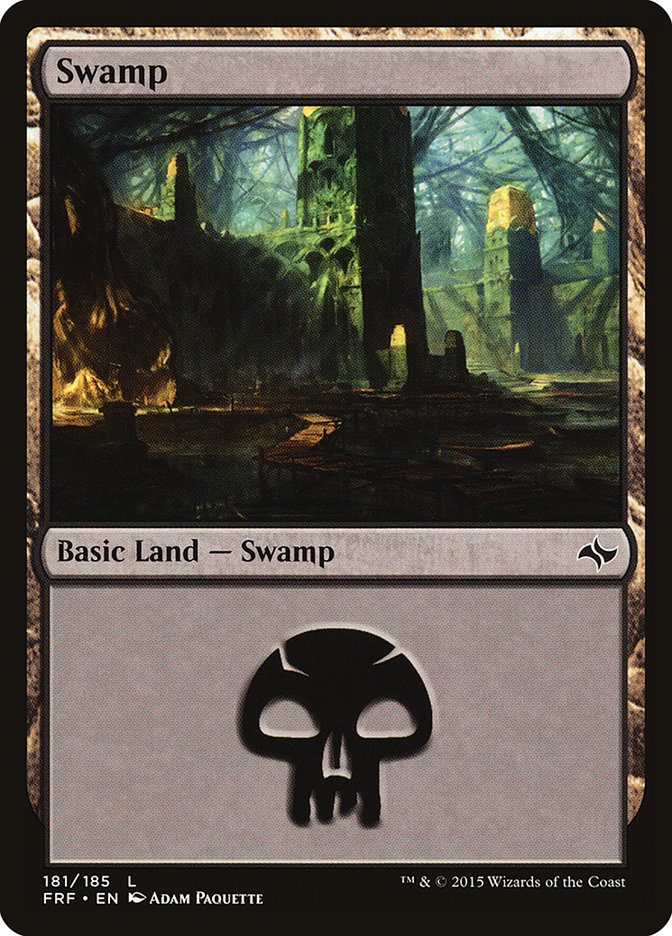 Swamp (181) [Fate Reforged] | Anubis Games and Hobby