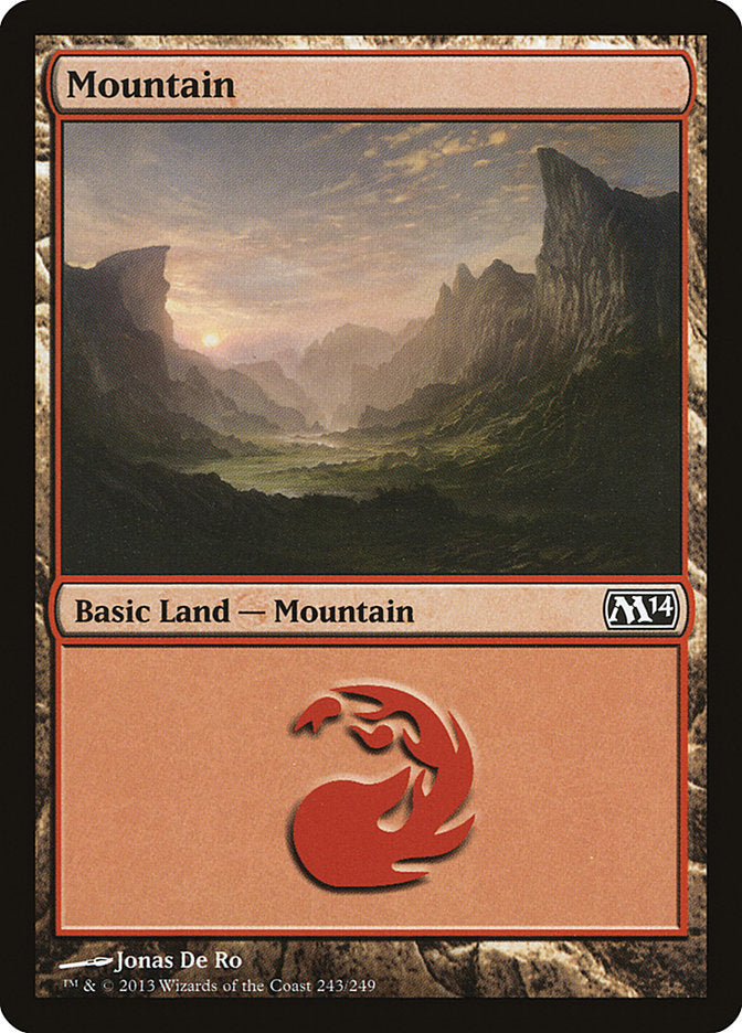 Mountain (243) [Magic 2014] | Anubis Games and Hobby