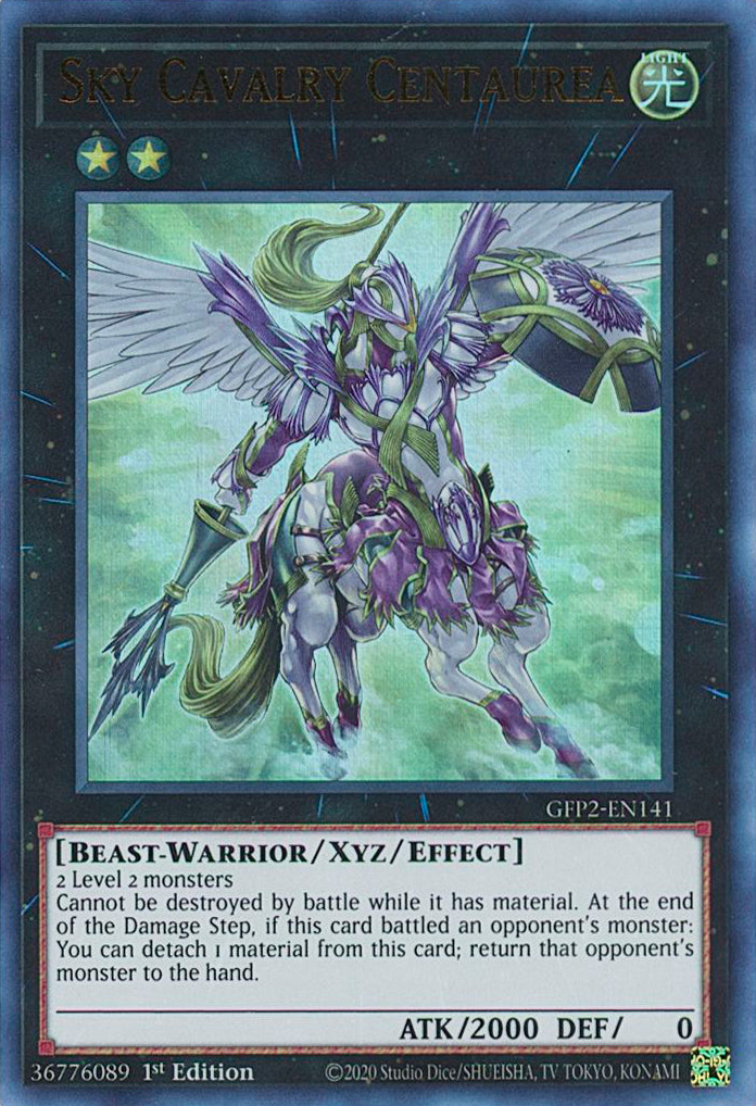 Sky Cavalry Centaurea [GFP2-EN141] Ultra Rare | Anubis Games and Hobby