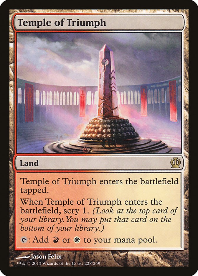Temple of Triumph [Theros] | Anubis Games and Hobby