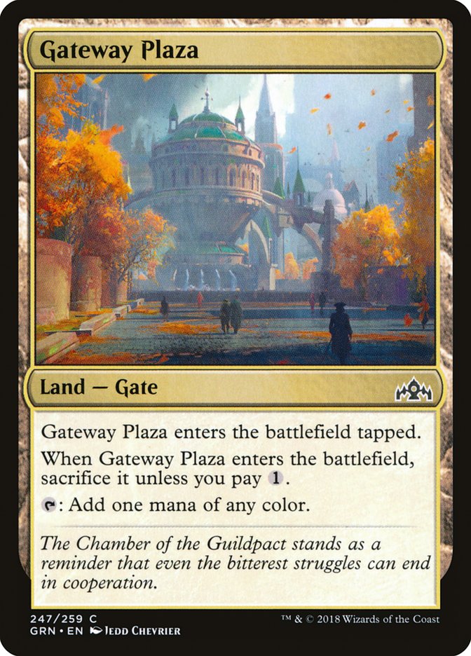 Gateway Plaza [Guilds of Ravnica] | Anubis Games and Hobby