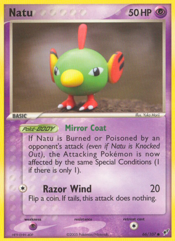 Natu (66/107) [EX: Deoxys] | Anubis Games and Hobby