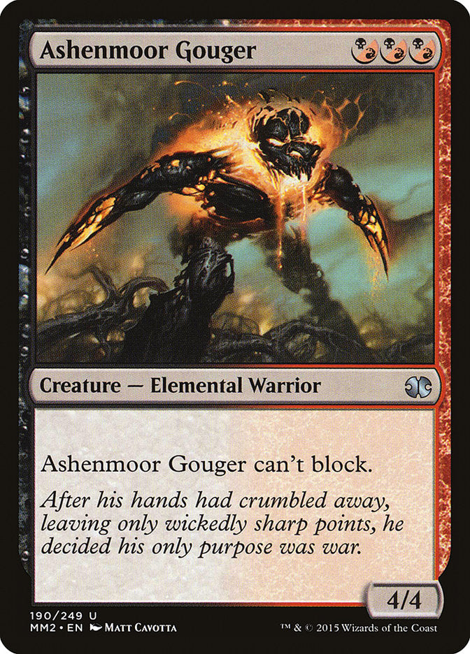 Ashenmoor Gouger [Modern Masters 2015] | Anubis Games and Hobby