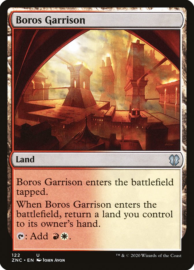 Boros Garrison [Zendikar Rising Commander] | Anubis Games and Hobby