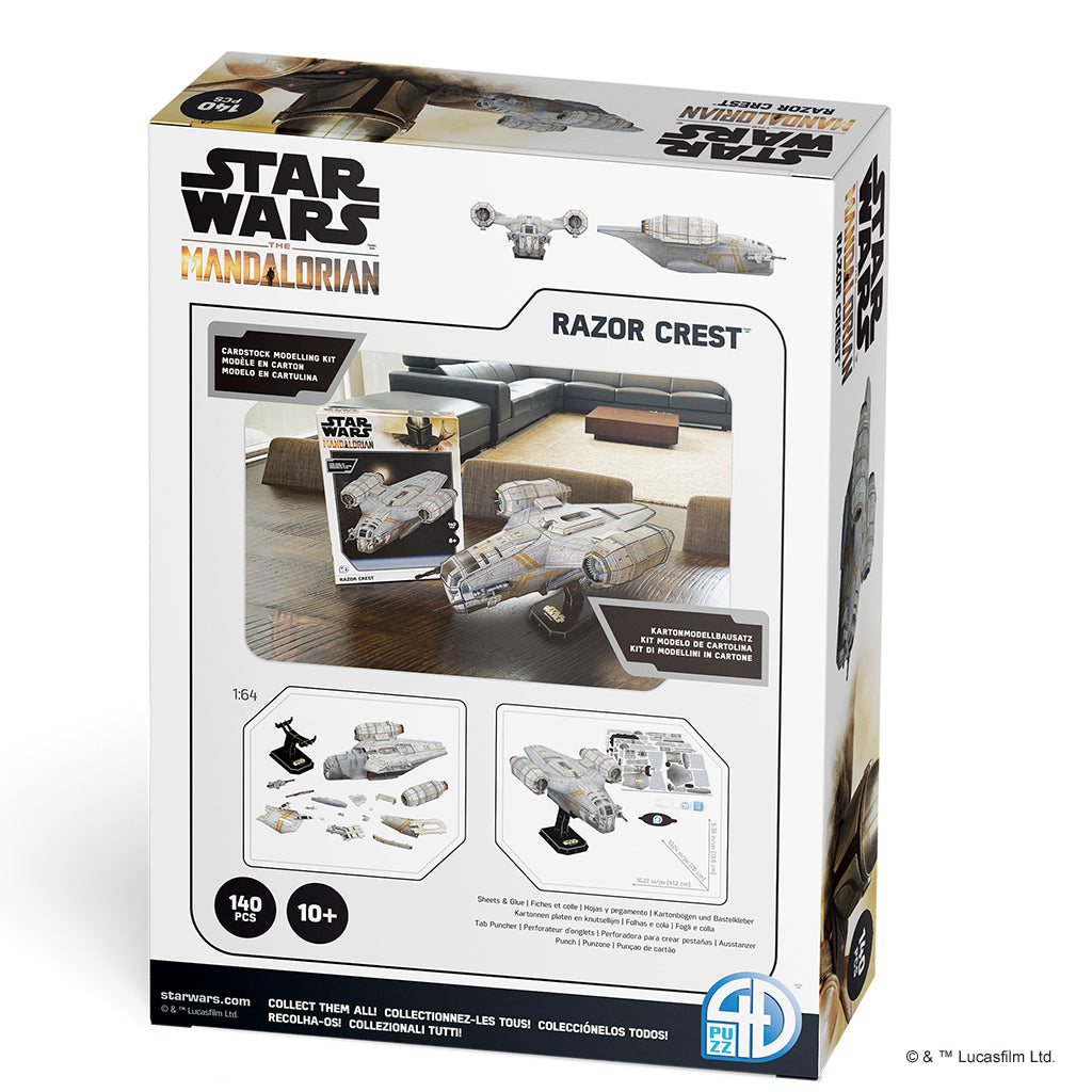 Star Wars: Razor Crest Paper Model Kit | Anubis Games and Hobby