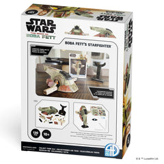 Star Wars: Boba Fett's Starfighter Paper Model Kit | Anubis Games and Hobby