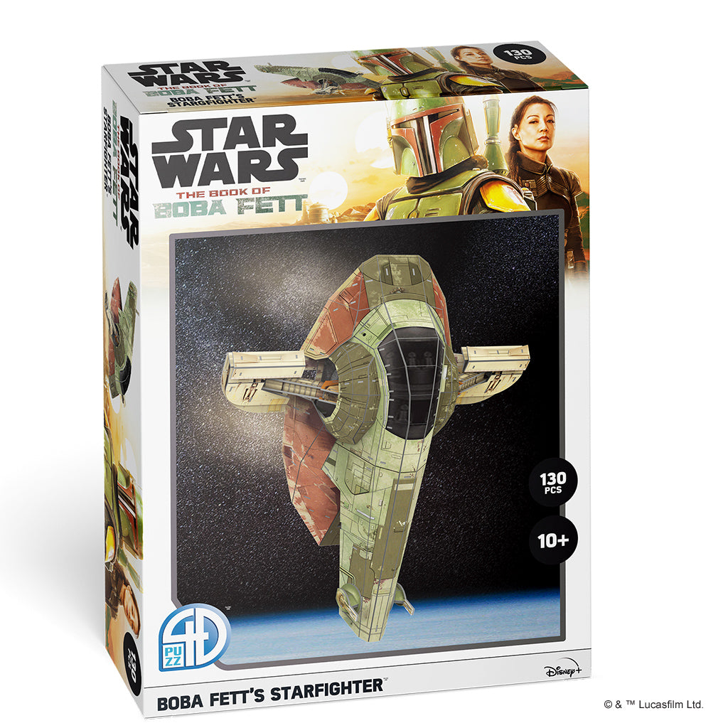 Star Wars: Boba Fett's Starfighter Paper Model Kit | Anubis Games and Hobby