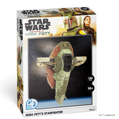 Star Wars: Boba Fett's Starfighter Paper Model Kit | Anubis Games and Hobby