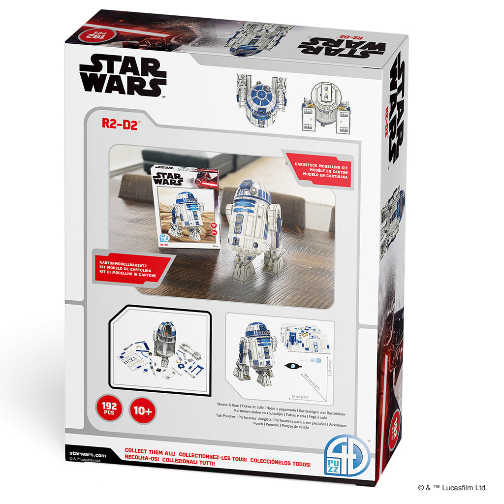 Star Wars: R2D2 Paper Model Kit | Anubis Games and Hobby