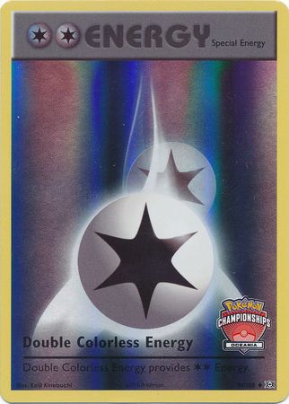 Double Colorless Energy (90/108) (Oceania Championship Promo) [XY: Evolutions] | Anubis Games and Hobby