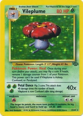 Vileplume (15/64) [Jungle Unlimited] | Anubis Games and Hobby