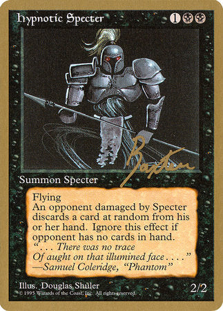 Hypnotic Specter - 1996 George Baxter (4ED) [Pro Tour Collector Set] | Anubis Games and Hobby