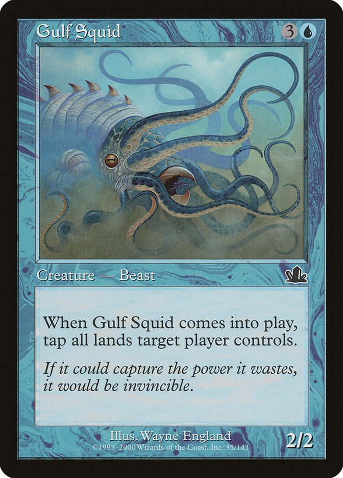 Gulf Squid [Prophecy] | Anubis Games and Hobby