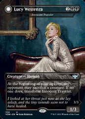 Innocent Traveler // Malicious Invader - Lucy Westenra // Lucy, Arisen Vampire [Innistrad: Crimson Vow] | Anubis Games and Hobby