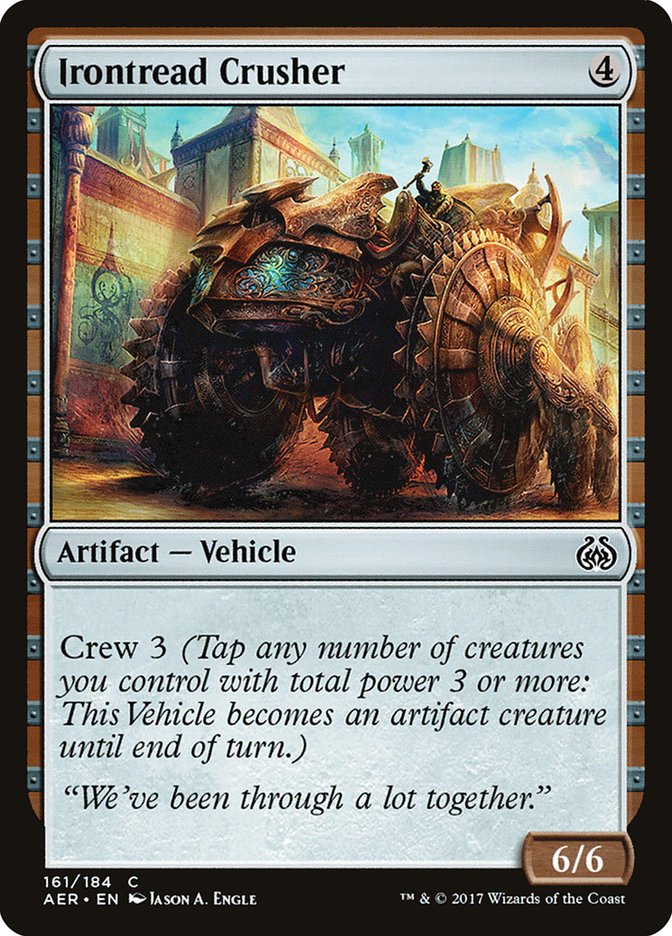 Irontread Crusher [Aether Revolt] | Anubis Games and Hobby