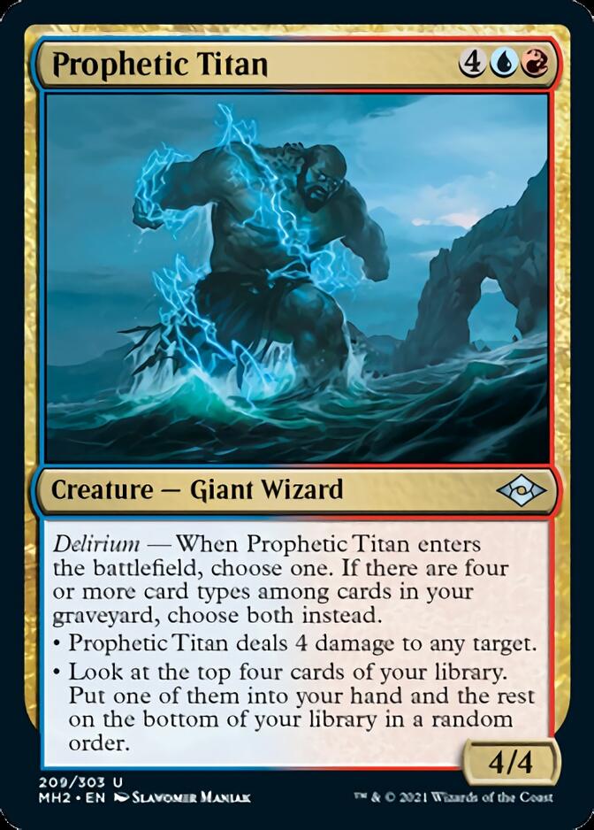Prophetic Titan [Modern Horizons 2] | Anubis Games and Hobby
