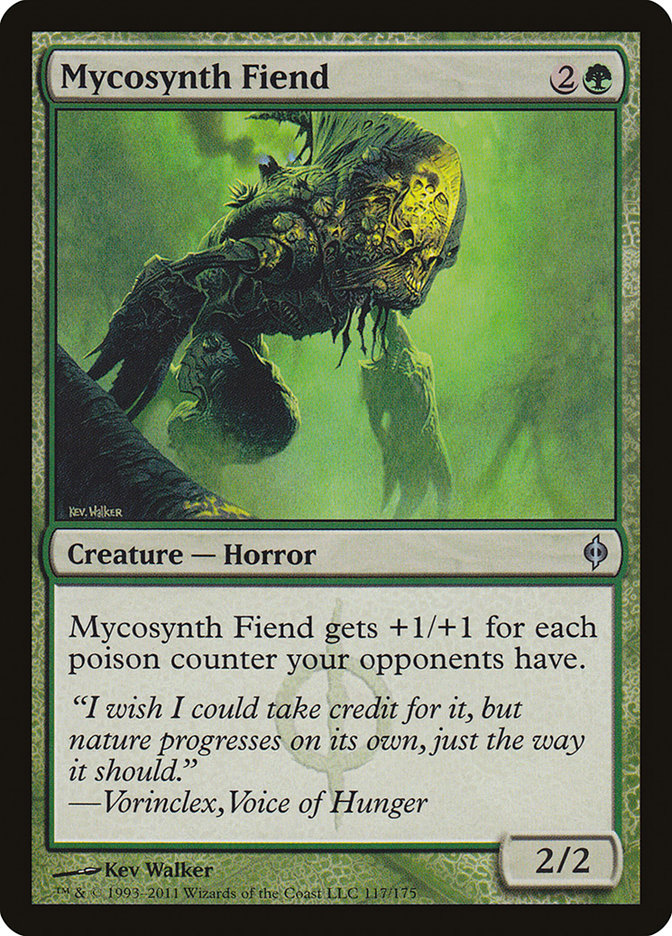 Mycosynth Fiend [New Phyrexia] | Anubis Games and Hobby