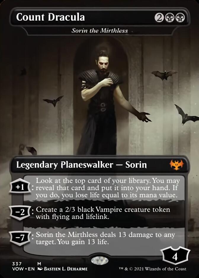 Sorin the Mirthless - Count Dracula [Innistrad: Crimson Vow] | Anubis Games and Hobby