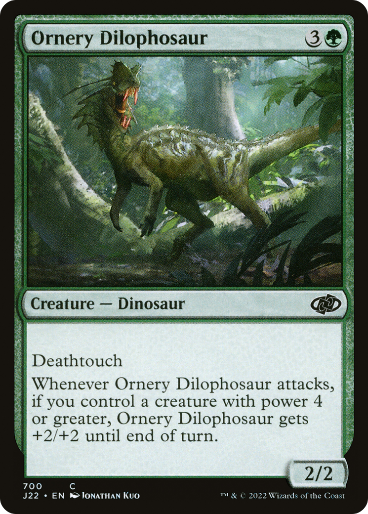 Ornery Dilophosaur [Jumpstart 2022] | Anubis Games and Hobby