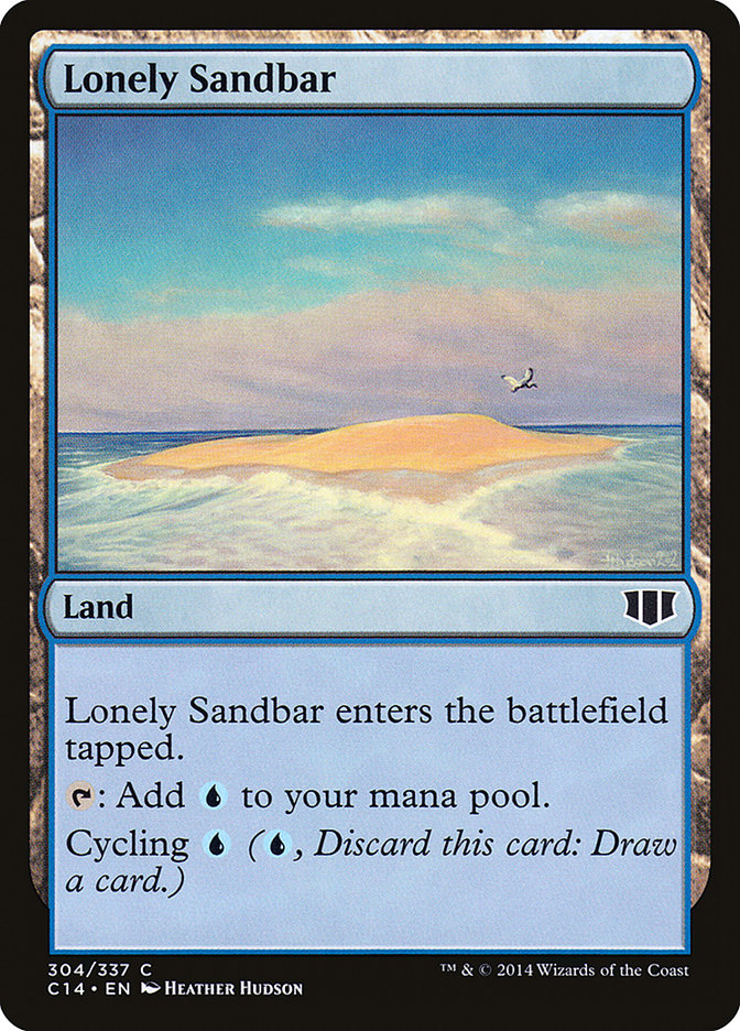 Lonely Sandbar [Commander 2014] | Anubis Games and Hobby