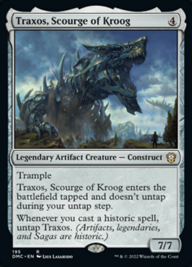 Traxos, Scourge of Kroog [Dominaria United Commander] | Anubis Games and Hobby