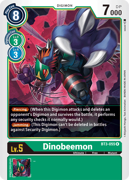 Dinobeemon [BT3-055] [Release Special Booster Ver.1.5] | Anubis Games and Hobby