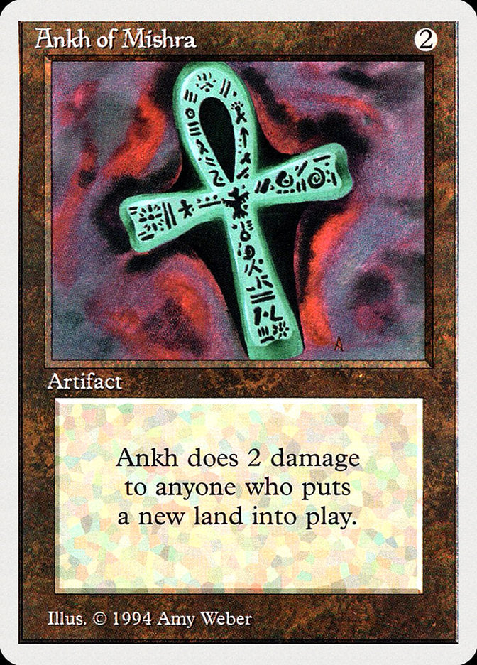 Ankh of Mishra [Summer Magic / Edgar] | Anubis Games and Hobby