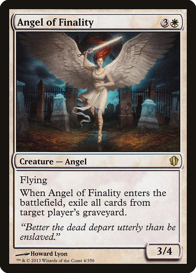 Angel of Finality [Commander 2013] | Anubis Games and Hobby