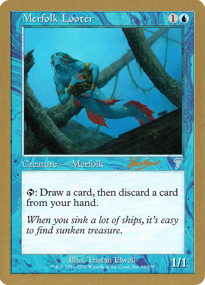 Merfolk Looter (Sim Han How) [World Championship Decks 2002] | Anubis Games and Hobby