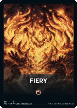 Fiery Theme Card [Jumpstart 2022 Front Cards] | Anubis Games and Hobby