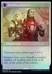 Wedding Announcement // Wedding Festivity [Innistrad: Crimson Vow Prerelease Promos] | Anubis Games and Hobby