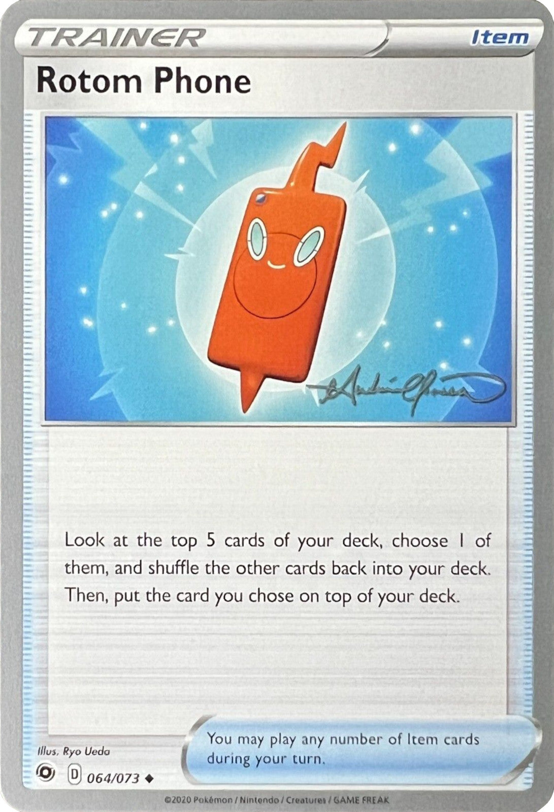 Rotom Phone (064/073) (The Shape of Mew - Andre Chiasson) [World Championships 2022] | Anubis Games and Hobby