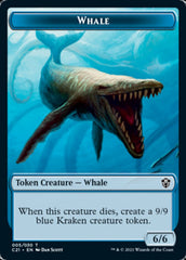 Beast (010) // Whale Double-Sided Token [Commander 2021 Tokens] | Anubis Games and Hobby