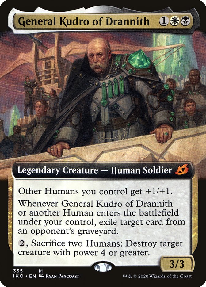 General Kudro of Drannith (Extended Art) [Ikoria: Lair of Behemoths] | Anubis Games and Hobby