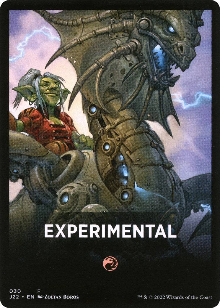 Experimental Theme Card [Jumpstart 2022 Front Cards] | Anubis Games and Hobby