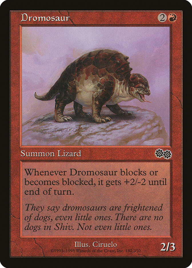 Dromosaur [Urza's Saga] | Anubis Games and Hobby