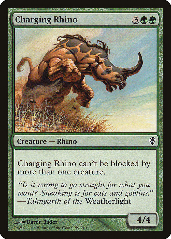 Charging Rhino [Conspiracy] | Anubis Games and Hobby