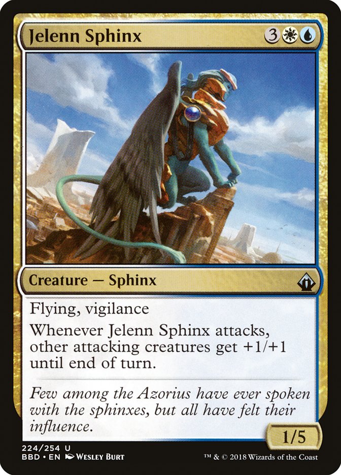 Jelenn Sphinx [Battlebond] | Anubis Games and Hobby