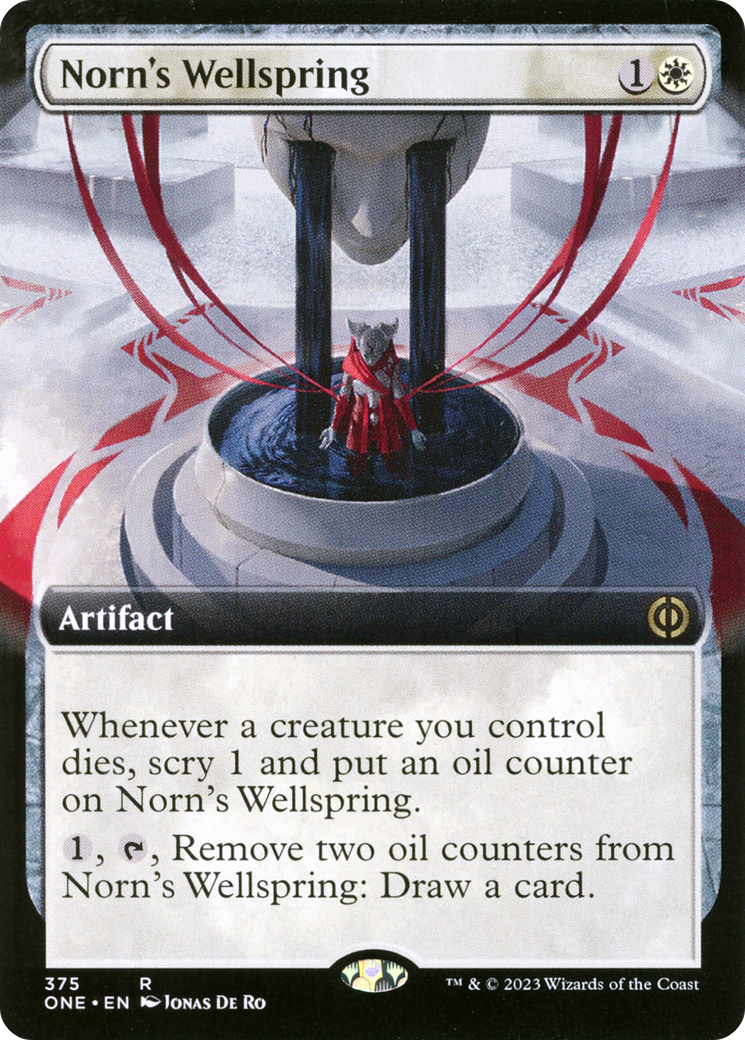 Norn's Wellspring (Extended Art) [Phyrexia: All Will Be One] | Anubis Games and Hobby