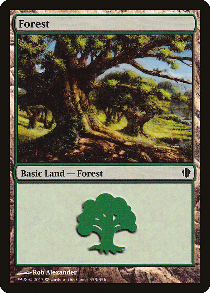 Forest (353) [Commander 2013] | Anubis Games and Hobby