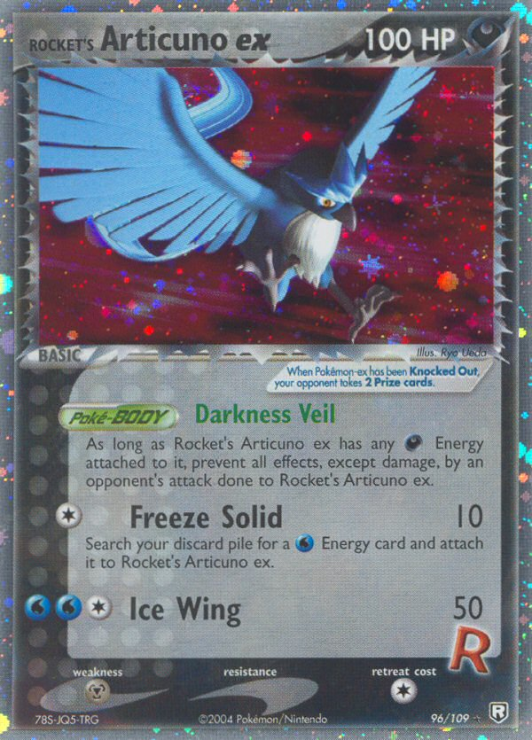 Rocket's Articuno ex (96/109) [EX: Team Rocket Returns] | Anubis Games and Hobby