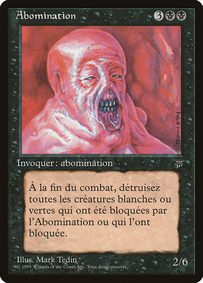 Abomination (French) [Renaissance] | Anubis Games and Hobby