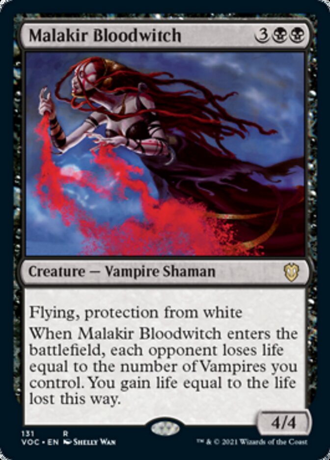 Malakir Bloodwitch [Innistrad: Crimson Vow Commander] | Anubis Games and Hobby