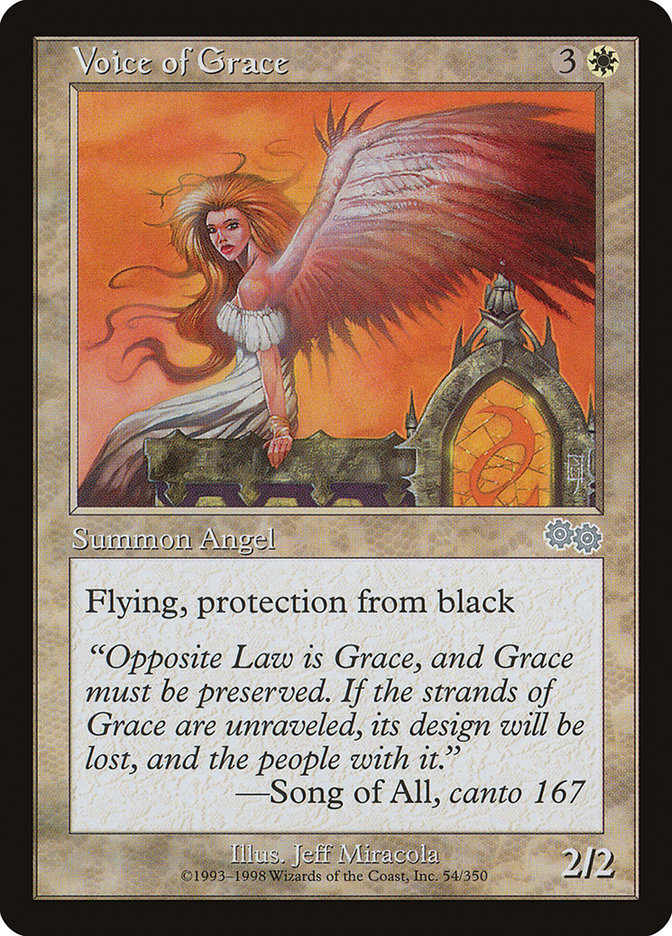 Voice of Grace [Urza's Saga] | Anubis Games and Hobby