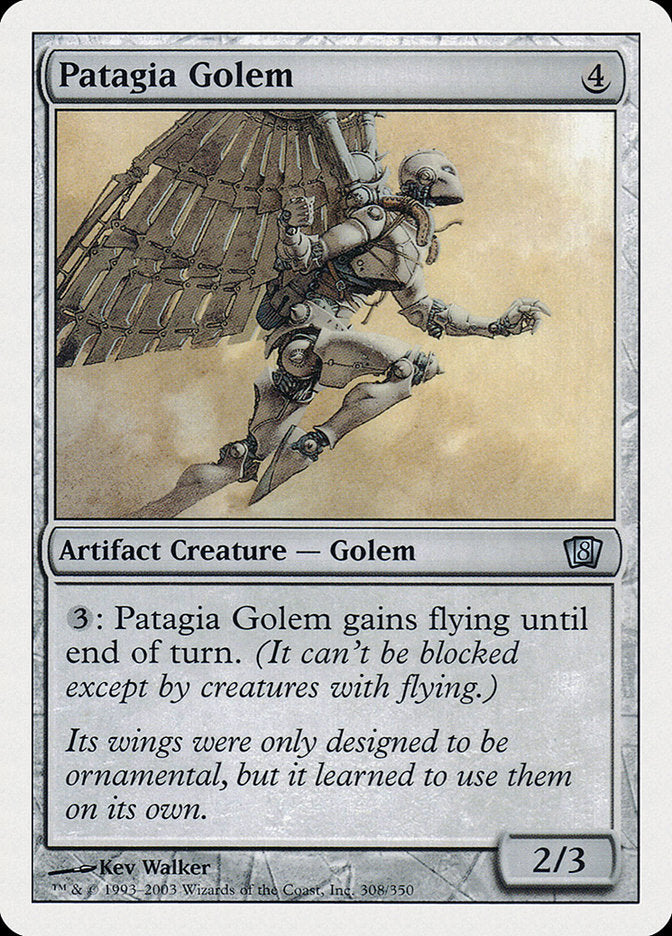 Patagia Golem [Eighth Edition] | Anubis Games and Hobby