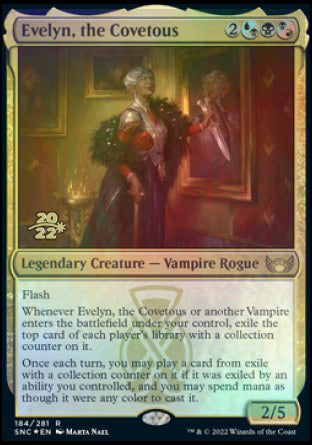 Evelyn, the Covetous [Streets of New Capenna Prerelease Promos] | Anubis Games and Hobby