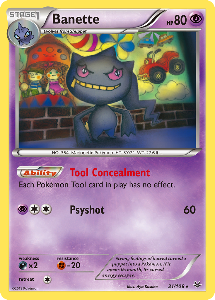 Banette (31/108) [XY: Roaring Skies] | Anubis Games and Hobby