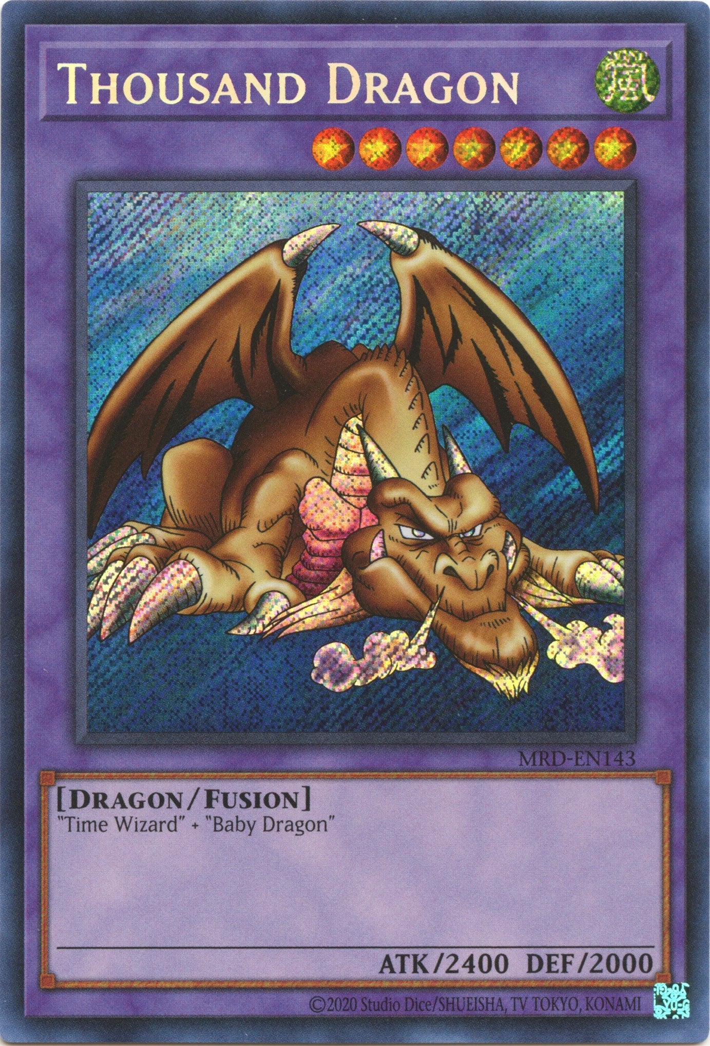 Thousand Dragon (25th Anniversary) [MRD-EN143] Secret Rare | Anubis Games and Hobby